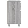 Sonoma gray plywood sideboard 60x35x70 cm by vidaXL, Sideboards - Ref: Foro24-831122, Price: 65,51 €, Discount: %