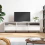 White plywood TV cabinet 150x30x44.5 cm by vidaXL, TV Furniture - Ref: Foro24-831276, Price: 95,15 €, Discount: %