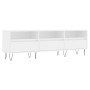 White plywood TV cabinet 150x30x44.5 cm by vidaXL, TV Furniture - Ref: Foro24-831276, Price: 95,15 €, Discount: %