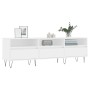 Mueble de TV madera contrachapada blanco 150x30x44,5 cm de vidaXL, Muebles TV - Ref: Foro24-831276, Precio: 93,99 €, Descuent...