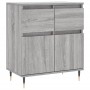 Aparador de madera contrachapada gris Sonoma 60x35x70 cm de vidaXL, Aparadores - Ref: Foro24-831114, Precio: 65,99 €, Descuen...