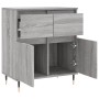 Aparador de madera contrachapada gris Sonoma 60x35x70 cm de vidaXL, Aparadores - Ref: Foro24-831114, Precio: 65,99 €, Descuen...