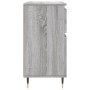 Aparador de madera contrachapada gris Sonoma 60x35x70 cm de vidaXL, Aparadores - Ref: Foro24-831114, Precio: 65,99 €, Descuen...