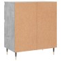 Aparador de madera contrachapada gris hormigón 60x35x70 cm de vidaXL, Aparadores - Ref: Foro24-831112, Precio: 63,77 €, Descu...