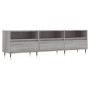 Sonoma gray plywood TV cabinet 150x30x44.5 cm by vidaXL, TV Furniture - Ref: Foro24-831266, Price: 104,88 €, Discount: %