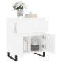 White plywood sideboard 60x35x70 cm by vidaXL, Sideboards - Ref: Foro24-831124, Price: 78,55 €, Discount: %