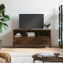 Oak brown engineered wood TV cabinet 102x36x50 cm by vidaXL, TV Furniture - Ref: Foro24-829051, Price: 63,99 €, Discount: %