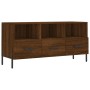 Oak brown engineered wood TV cabinet 102x36x50 cm by vidaXL, TV Furniture - Ref: Foro24-829051, Price: 63,99 €, Discount: %