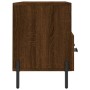 Oak brown engineered wood TV cabinet 102x36x50 cm by vidaXL, TV Furniture - Ref: Foro24-829051, Price: 63,99 €, Discount: %