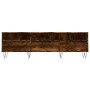 Smoked oak plywood TV cabinet 150x30x44.5 cm by vidaXL, TV Furniture - Ref: Foro24-831281, Price: 86,77 €, Discount: %