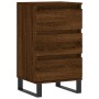 Aparador madera de ingeniería marrón roble 40x35x70 cm de vidaXL, Aparadores - Ref: Foro24-831107, Precio: 64,19 €, Descuento: %