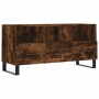 Smoked oak engineered wood TV cabinet 102x36x50 cm by vidaXL, TV Furniture - Ref: Foro24-829065, Price: 86,54 €, Discount: %