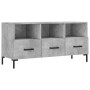 Engineered wood TV stand in concrete gray, 102x36x50 cm by vidaXL, TV Furniture - Ref: Foro24-829040, Price: 59,99 €, Discoun...