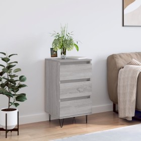 Engineered wood sideboard in Sonoma grey, 40x35x70 cm. by vidaXL, Sideboards - Ref: Foro24-831098, Price: 62,16 €, Discount: %