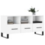 White engineered wood TV cabinet 102x36x50 cm by vidaXL, TV Furniture - Ref: Foro24-829060, Price: 67,88 €, Discount: %