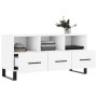 White engineered wood TV cabinet 102x36x50 cm by vidaXL, TV Furniture - Ref: Foro24-829060, Price: 67,88 €, Discount: %