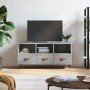 Sonoma gray engineered wood TV cabinet 102x36x50 cm by vidaXL, TV Furniture - Ref: Foro24-829010, Price: 57,39 €, Discount: %