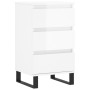 Engineered wood glossy white sideboard 40x35x70 cm by vidaXL, Sideboards - Ref: Foro24-831102, Price: 68,96 €, Discount: %