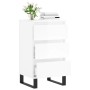 Engineered wood glossy white sideboard 40x35x70 cm by vidaXL, Sideboards - Ref: Foro24-831102, Price: 68,96 €, Discount: %