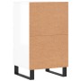 Aparador madera de ingeniería blanco brillante 40x35x70 cm de vidaXL, Aparadores - Ref: Foro24-831102, Precio: 68,99 €, Descu...