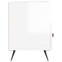 Mueble de TV madera contrachapada blanco brillo 80x36x50 cm de vidaXL, Muebles TV - Ref: Foro24-828942, Precio: 54,16 €, Desc...