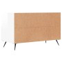 Mueble de TV madera contrachapada blanco brillo 80x36x50 cm de vidaXL, Muebles TV - Ref: Foro24-828942, Precio: 54,16 €, Desc...