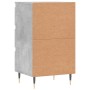 Aparador madera de ingeniería gris hormigón 40x35x70 cm de vidaXL, Aparadores - Ref: Foro24-831088, Precio: 56,83 €, Descuent...