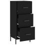 Black plywood sideboard 34.5x34x90 cm by vidaXL, Sideboards - Ref: Foro24-828613, Price: 77,99 €, Discount: %