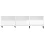 Glossy white plywood TV cabinet 150x30x44.5 cm by vidaXL, TV Furniture - Ref: Foro24-831294, Price: 101,99 €, Discount: %