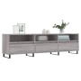 Mueble para TV madera contrachapada gris Sonoma 150x30x44,5 cm de vidaXL, Muebles TV - Ref: Foro24-831306, Precio: 98,99 €, D...