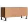 Oak brown plywood TV cabinet 100x34.5x44.5 cm by vidaXL, TV Furniture - Ref: Foro24-831251, Price: 77,83 €, Discount: %