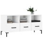 Weißer TV-Schrank aus Holzwerkstoff, 102 x 36 x 50 cm von vidaXL, TV-Möbel - Ref: Foro24-829036, Preis: 61,00 €, Rabatt: %