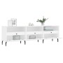 Mueble de TV madera contrachapada blanco 150x30x44,5 cm de vidaXL, Muebles TV - Ref: Foro24-831292, Precio: 99,72 €, Descuent...