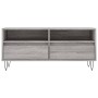 Sonoma gray plywood TV cabinet 100x34.5x44.5 cm by vidaXL, TV Furniture - Ref: Foro24-831242, Price: 71,27 €, Discount: %