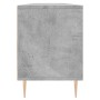 Concrete gray plywood TV cabinet 150x30x44.5 cm by vidaXL, TV Furniture - Ref: Foro24-831272, Price: 77,27 €, Discount: %