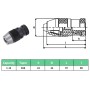 MT2-B16 Quick Release Drill Chuck Clamping Range 13mm by vidaXL, drill chuck - Ref: Foro24-146695, Price: 28,63 €, Discount: %