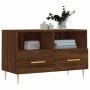 Brown oak plywood TV cabinet 80x36x50 cm by vidaXL, TV Furniture - Ref: Foro24-828963, Price: 51,47 €, Discount: %