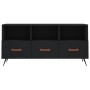 Black engineered wood TV cabinet 102x36x50 cm by vidaXL, TV Furniture - Ref: Foro24-829005, Price: 77,99 €, Discount: %