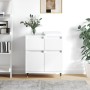 White plywood sideboard 60x35x70 cm by vidaXL, Sideboards - Ref: Foro24-831108, Price: 83,47 €, Discount: %