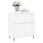 Weißes Sperrholz-Sideboard 60x35x70 cm von vidaXL, Sideboards - Ref: Foro24-831108, Preis: 83,47 €, Rabatt: %