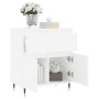 Weißes Sperrholz-Sideboard 60x35x70 cm von vidaXL, Sideboards - Ref: Foro24-831108, Preis: 83,47 €, Rabatt: %