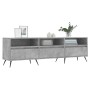 Concrete gray plywood TV cabinet 150x30x44.5 cm by vidaXL, TV Furniture - Ref: Foro24-831256, Price: 102,99 €, Discount: %