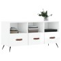 Hochglanzweißer TV-Schrank aus Sperrholz, 102 x 36 x 50 cm von vidaXL, TV-Möbel - Ref: Foro24-829006, Preis: 60,99 €, Rabatt: %