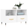 TV stand made of white plywood 80x36x50 cm by vidaXL, TV Furniture - Ref: Foro24-828948, Price: 62,99 €, Discount: %