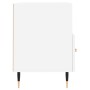 TV stand made of white plywood 80x36x50 cm by vidaXL, TV Furniture - Ref: Foro24-828948, Price: 62,99 €, Discount: %