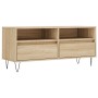 Sonoma oak plywood TV cabinet 100x34.5x44.5 cm by vidaXL, TV Furniture - Ref: Foro24-831239, Price: 69,45 €, Discount: %