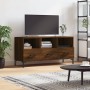 Mueble de TV madera de ingeniería marrón roble 102x36x50 cm de vidaXL, Muebles TV - Ref: Foro24-829043, Precio: 82,47 €, Desc...