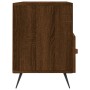 Mueble de TV madera de ingeniería marrón roble 102x36x50 cm de vidaXL, Muebles TV - Ref: Foro24-829011, Precio: 57,39 €, Desc...