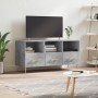 Concrete gray engineered wood TV cabinet 102x36x50 cm by vidaXL, TV Furniture - Ref: Foro24-829024, Price: 56,19 €, Discount: %