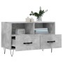 Concrete gray plywood TV cabinet 80x36x50 cm by vidaXL, TV Furniture - Ref: Foro24-828968, Price: 44,35 €, Discount: %